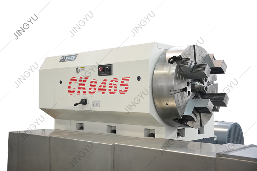 Kraftig CNC -rulle dreining dreiebenk