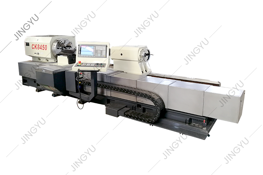 Kraftig CNC -rulle dreining dreiebenk